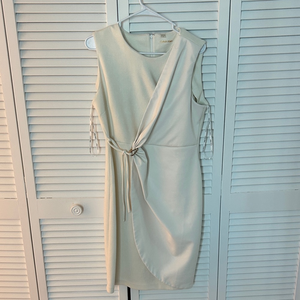 Calvin Klein Cream Dress